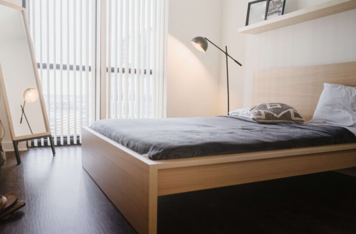 steigerhouten bed